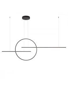 ROTONDA-LED-csillár-175-cm-fekete