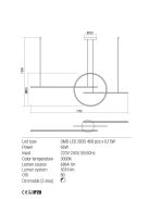 ROTONDA-LED-csillár-175-cm-fekete