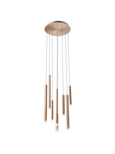 PALOS Modern LED csillár matt bronz, 3456 lumen