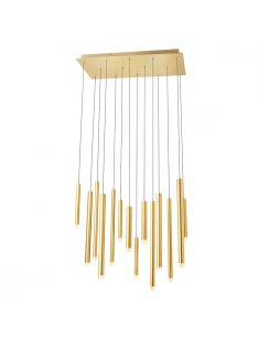 PALOS Modern LED csillár matt réz, 6048 lumen