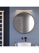 BARRIO LED fürdőszobai tükörvilágítás, fekete, 60 cm, 4000K