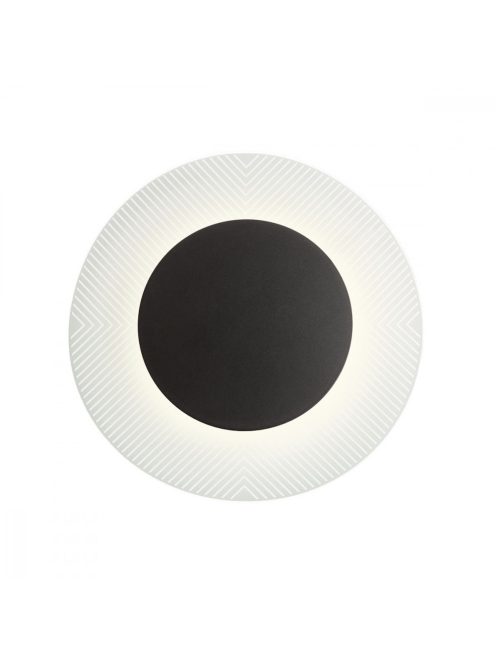 TATOO Modern LED fali lámpa matt fekete, 14W/785lm/3000K