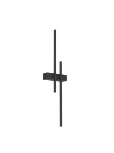 TANGENT Modern LED fali lámpa matt fekete, 12W/758lm/3000K
