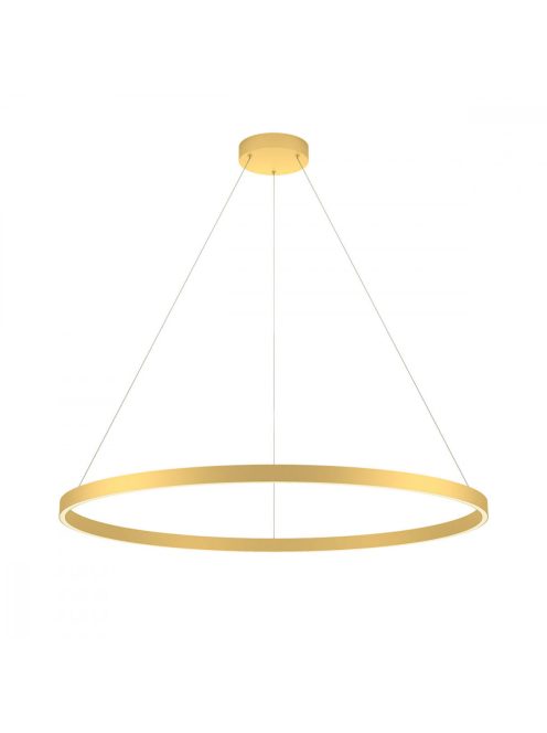 FEBE  Modern LED függőlámpa matt arany, 62W/4030lm/3000K