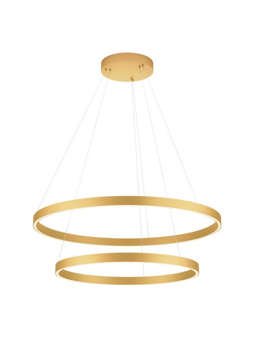 FEBE  Modern LED függőlámpa matt arany, 82W/5330lm/3000K