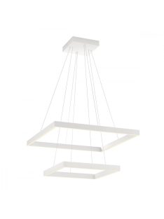 FEBE  Modern LED függőlámpa matt fehér, 75W/5100lm/4000K