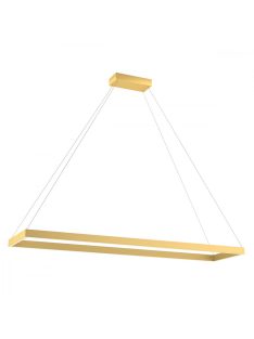 FEBE  Modern LED függőlámpa matt arany, 50W/3400lm/4000K