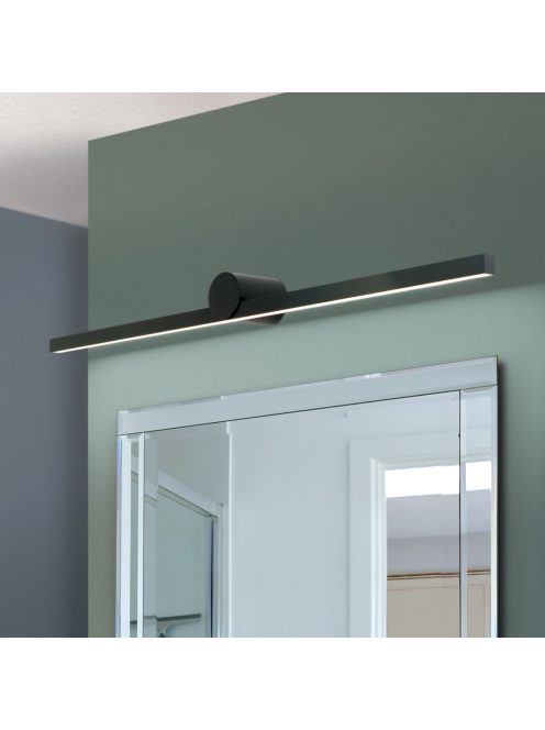 BEAUTY LED tükörmegvilágító lámpa, fekete, 101 cm, 1820lm