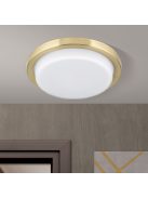 LEROX LED mennyezeti lámpa, 22 cm, patina