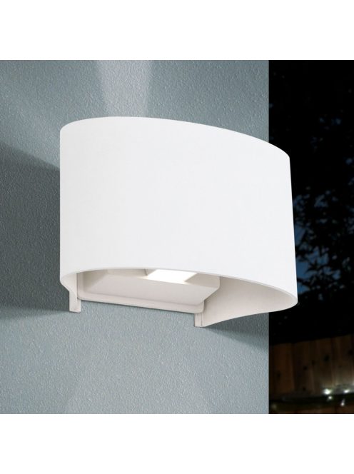 GRETA LED kültéri fali lámpa, fehér 2-es