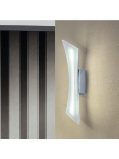 LEUCA LED fali lámpa matt króm színben, 6W