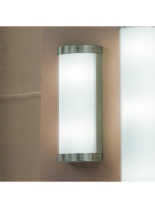 TEA fürdőszobai tükörvilágítás, matt króm, 2xG9