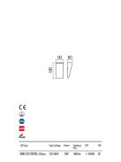 JAPO-kültéri-LED-fali-lámpa-sötétszűrke-9x18-cm-IP54-12W-3000K