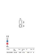 XIXO  kültéri LED  spot lámpa matt fehér IP54 20W/4000K