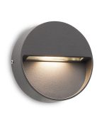 Even kültéri LED fali lámpa, sötétszűrke 10112