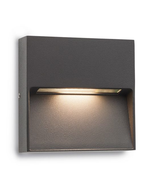 Even kültéri LED fali lámpa, sötétszűrke 10113