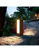 Twin kültéri LED állólámpa, sötétbarna 10290
