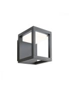 PIAZZO  kültéri LED  fali lámpa matt fekete IP54 10W/2900-3100K
