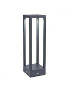 TOWER  kültéri LED  állólámpa sötétszűrke IP54 15W/3000K