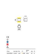 RONDO-kültéri-LED-direkt-indirekt-lámpa-antracit-IP54-12W-3000K