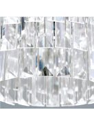PRISM kristály mennyezeti lámpa, króm, 35 cm