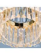 PRISM kristály mennyezeti lámpa, arany, 35 cm